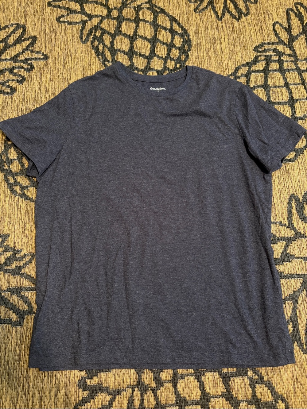 Goodfellow & Co Navy Short Sleeve Crew Neck Tee